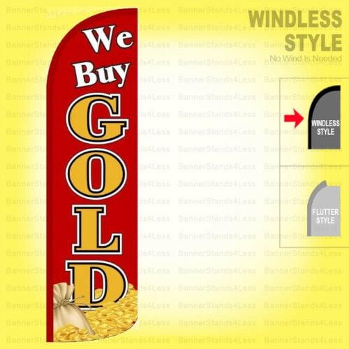 Swooper Flutter Feather Flag plus Pole & Ground Spike CASH 4 GOLD Dollar Sign Blue White Yellow Swooper Flutter Feather Flag plus Pole & Ground Spike CASH 4 GOLD Dollar Sign Blue White Yellow